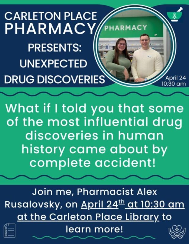 Unexpected Drug Discoveries poster