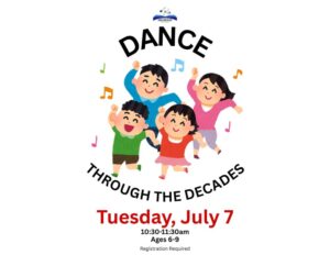 Dance poster for kids programming