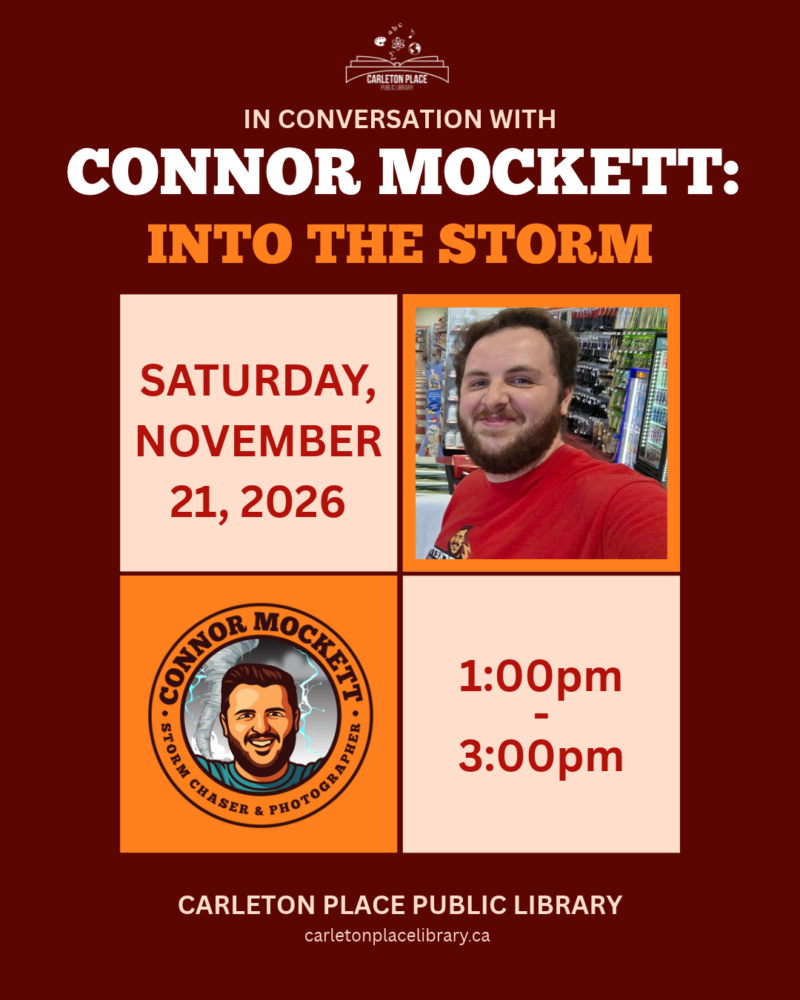 Connor Mockett storm chaser poster